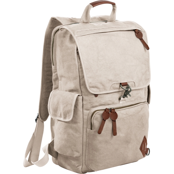 Alternative® Deluxe 17" Cotton Computer Backpack - Image 5