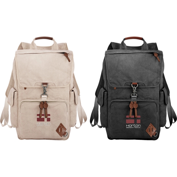 Alternative® Deluxe 17" Cotton Computer Backpack - Image 8