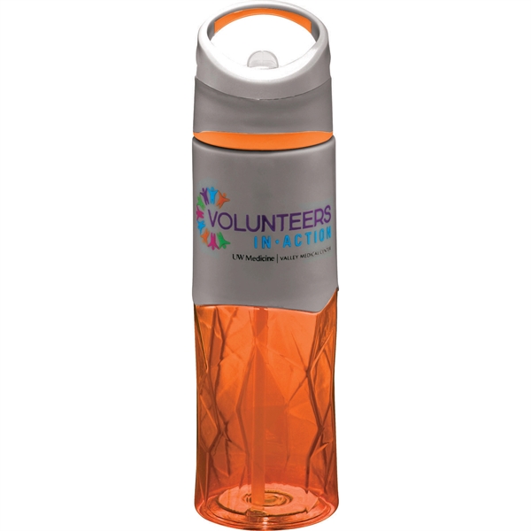 Geometric BPA Free Tritan™ Sport Bottle 28oz - Image 14