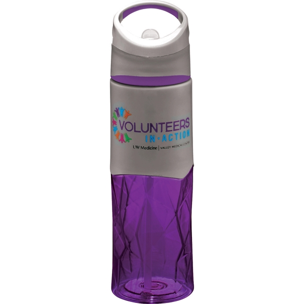Geometric BPA Free Tritan™ Sport Bottle 28oz - Image 17