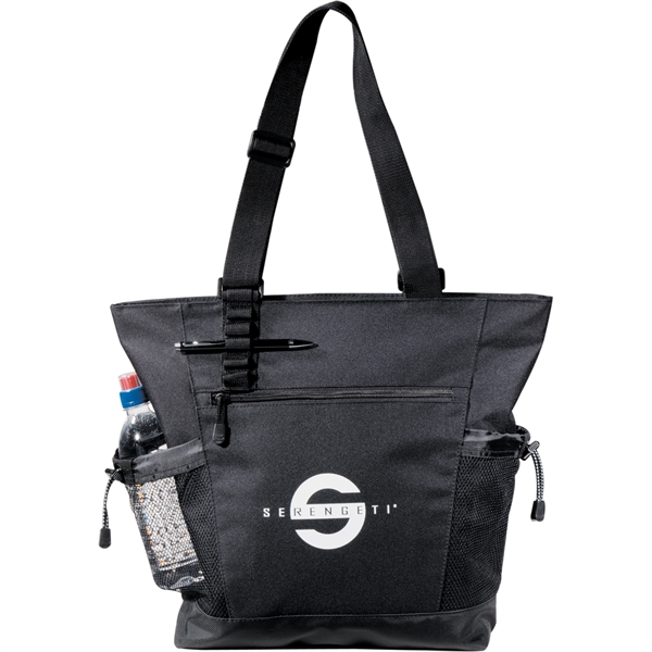 Urban Passage Zippered Travel Business Tote - Image 1