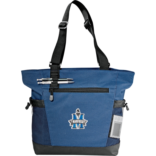 Urban Passage Zippered Travel Business Tote - Image 10