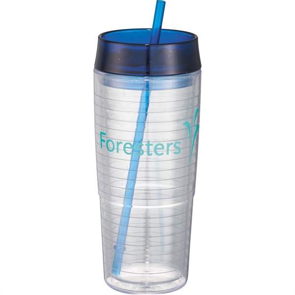 Hot & Cold Swirl Double-Wall Tumbler 20oz - Image 2