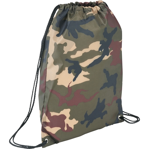 Camo Oriole Drawstring Bag - Image 2