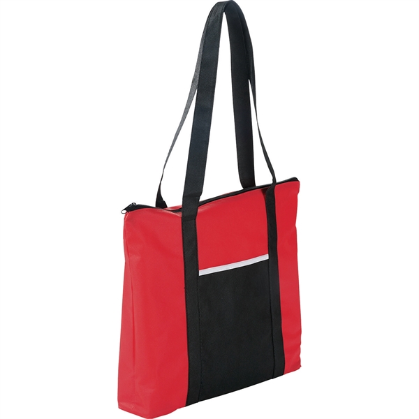 Timeline Non-Woven Zip Convention Tote - Image 24