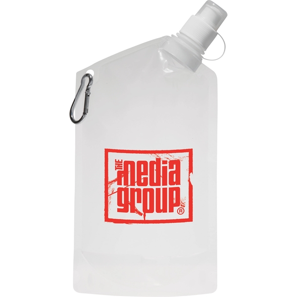 Cabo 20oz Water Bag with Carabiner - Image 1