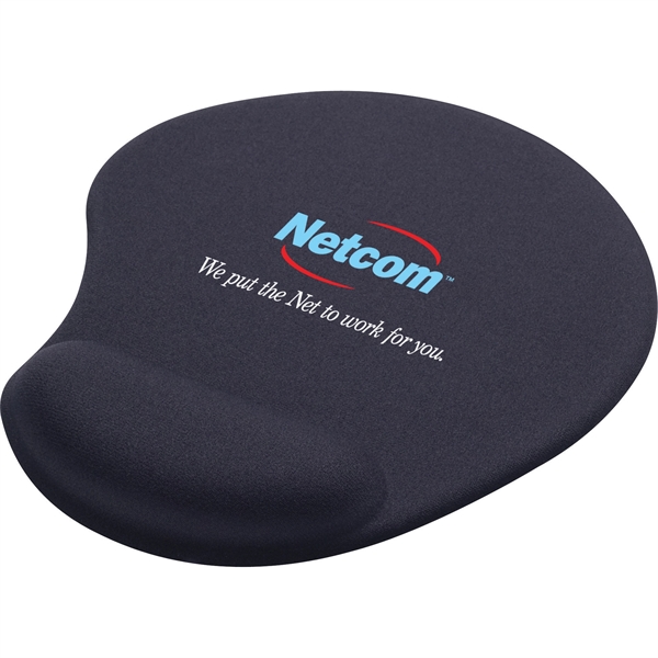 Solid Jersey Gel Mouse Pad / Wrist Rest - Image 1