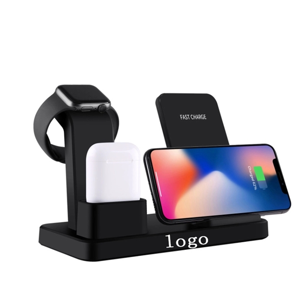 3 in 1 Wireless Charging Cable Stand - Image 1
