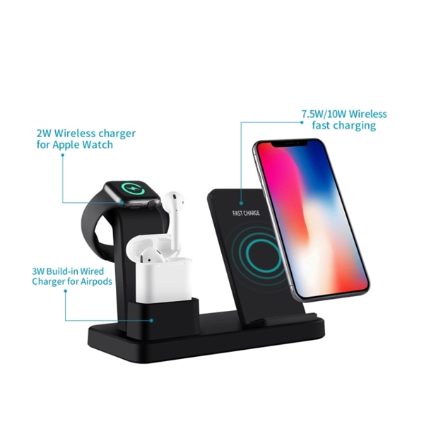 3 in 1 Wireless Charging Cable Stand - Image 2