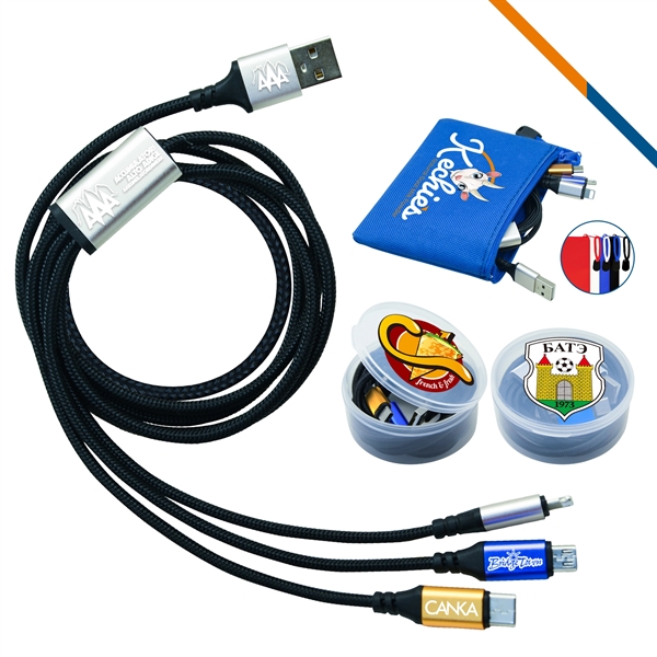 Sherry 3in 1 Charging Cable - Image 1