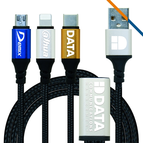 Sherry 3in 1 Charging Cable - Image 2