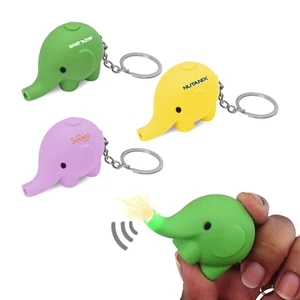 Elephant LED Keychain