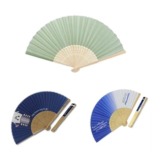 Bamboo Paper Folding Fan
