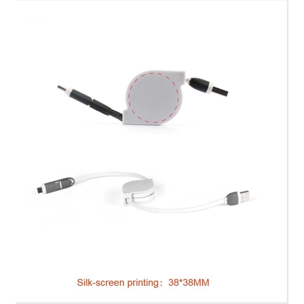 3 in 1 Retractable Charging Cable - Image 1