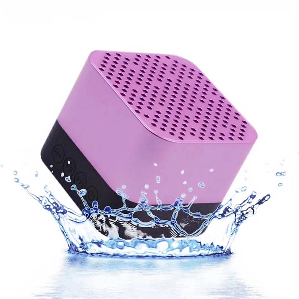 Cubic Plastic Bluetooth Speaker - Image 1