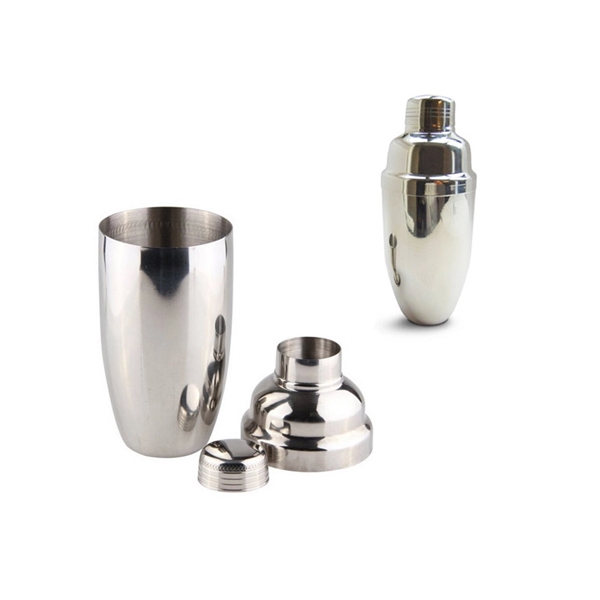 Stainless Steel Cocktail Shaker 24 OZ - Image 2