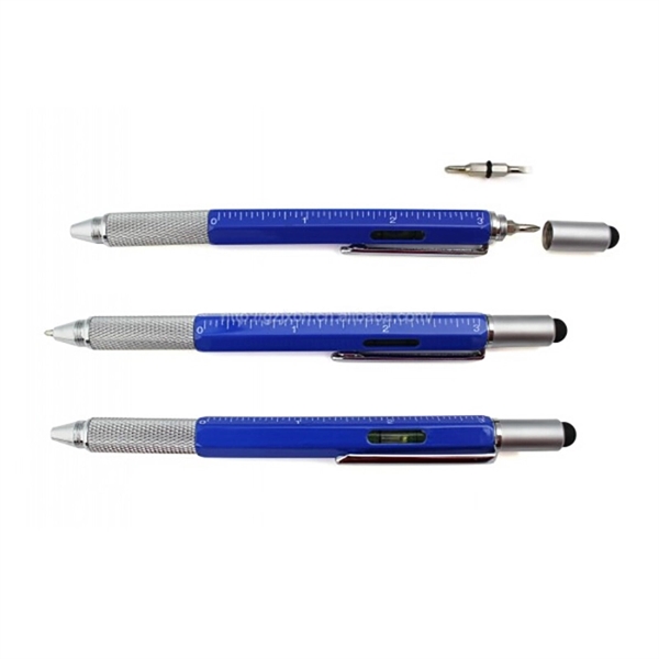 Multi- Tool Level Pen With Ruler Stylus Pen  - Image 6