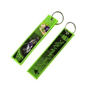 Full Color Woven Key Tags/Luggage Tag