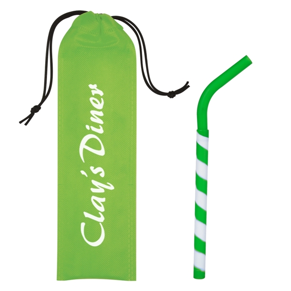 GreenPaxx Tie-Dye Cool Straw With Pouch - Image 9