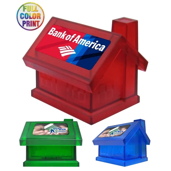 House Shaped Piggy Bank Coin Box - Image 1