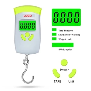 Digital Hanging Postal Luggage Scale with Temperature Sensor