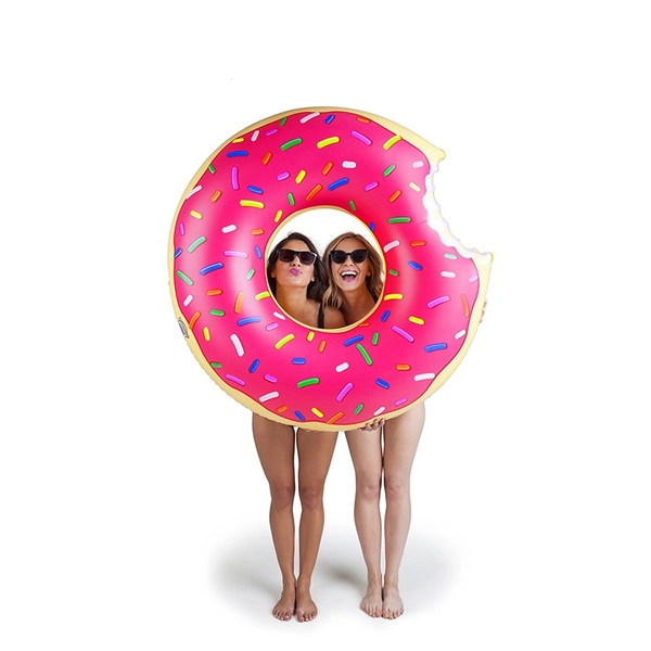 Inflatable Adult Donut Pool Swim Ring - Image 2