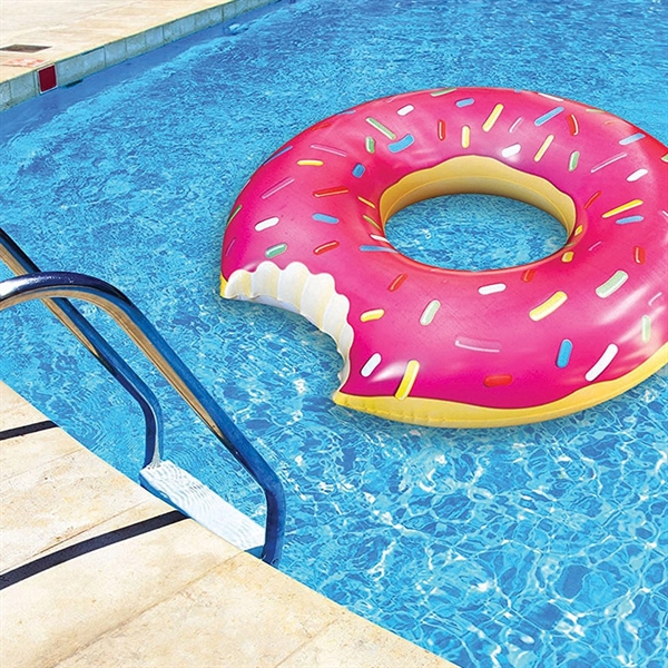 Inflatable Adult Donut Pool Swim Ring - Image 5