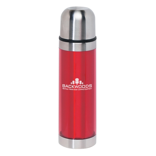 16 oz. Stainless Steel Thermos - Image 3