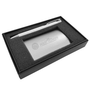 Card case and Ballpoint pen gift set
