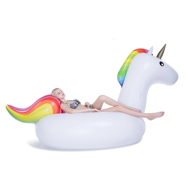 Giant Inflatable Unicorn Pool Float - Image 2