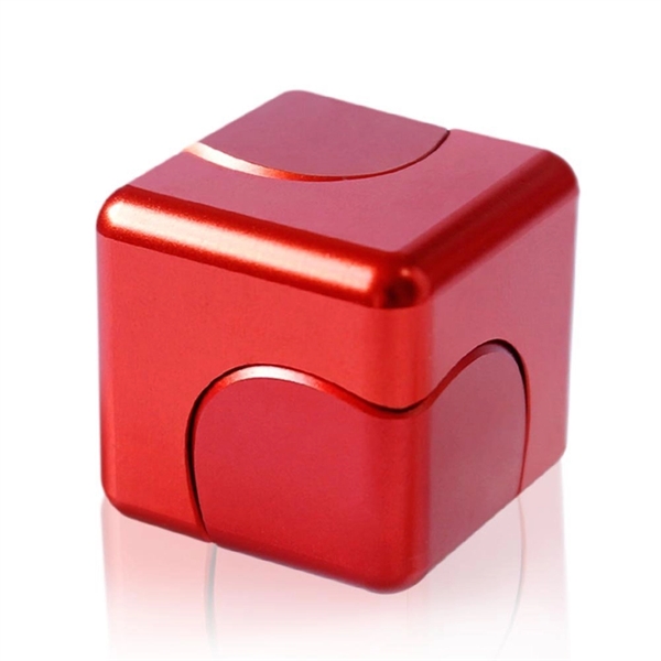 Aluminum Alloy Fidget Cube Hand Spinner - Image 3