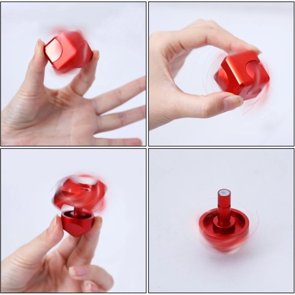 Aluminum Alloy Fidget Cube Hand Spinner - Image 5