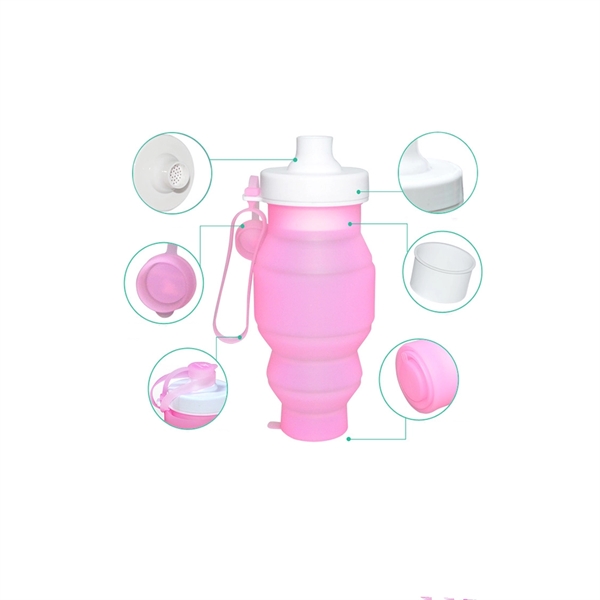 Portable Foldable Silicone Bottle - Image 2