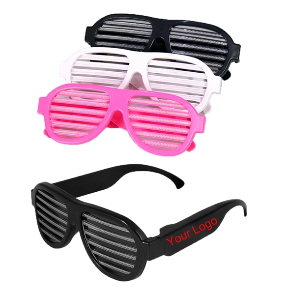 Music& Sound-Activated LED Light Party Sunglasses - Image 1