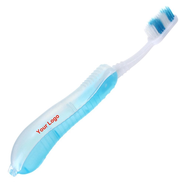 Portable Compact Fold Toothbrush - Image 1