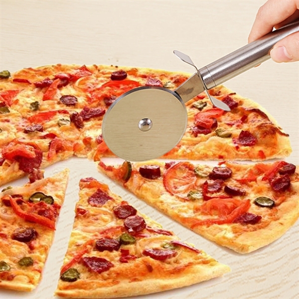 Stainless Steel Pizza Cutter - Image 5