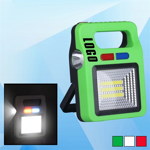 Solar Powered and Rechargeable Light W/ COB - Image 1
