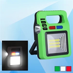 Solar Powered and Rechargeable Light W/ COB