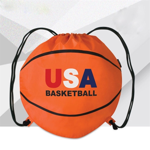 Ball Drawstring Backpack - Image 3