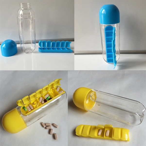 Pill Box Water Bottle  - Image 3