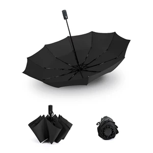 Windproof Travel Umbrella Compact Automatic Open Close