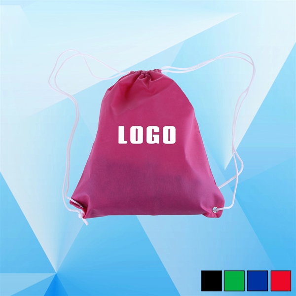 Non-Woven Drawstring Backpack - Image 1