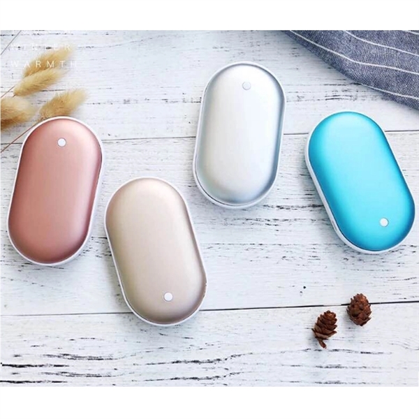 Rechargeable Hand Warmer Power Bank - Image 2