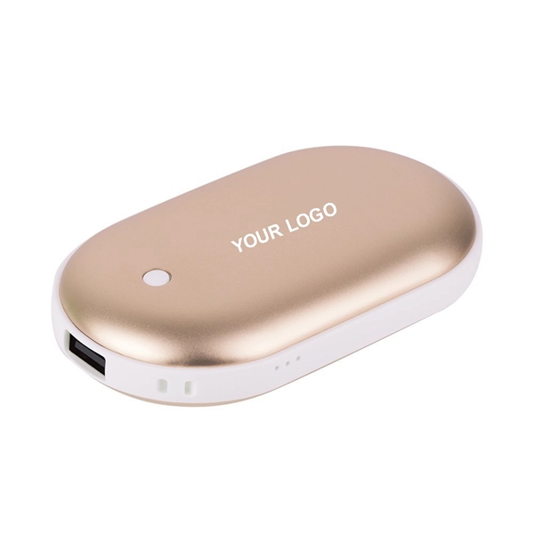 Rechargeable Hand Warmer Power Bank - Image 1