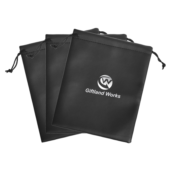 PU Electronic Protection Drawstring Pouch - Image 1
