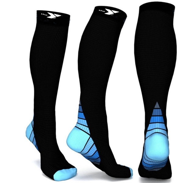 Compression Socks For Women Men 20-25mmHg - Image 1