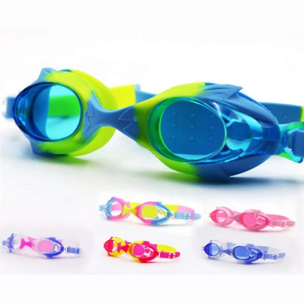 Silicone Swimming kids goggles - Image 2