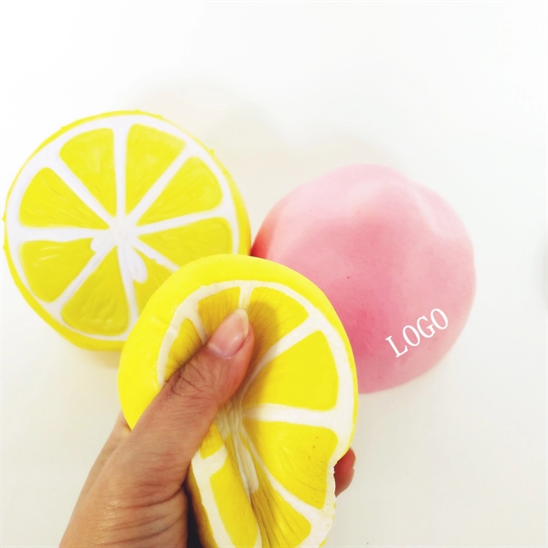 Jumbo Slow Rising Squishies Lemon Squishy Stress Relief Toy - Image 1