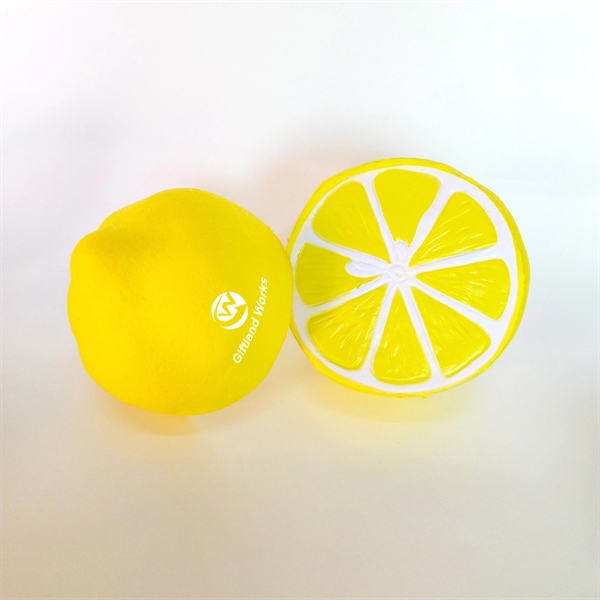 Jumbo Slow Rising Squishies Lemon Squishy Stress Relief Toy - Image 3