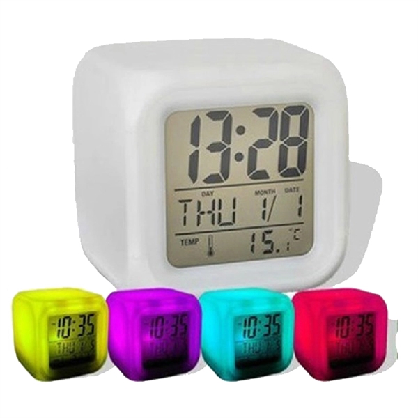 Color Changing Alarm Clock - Image 2